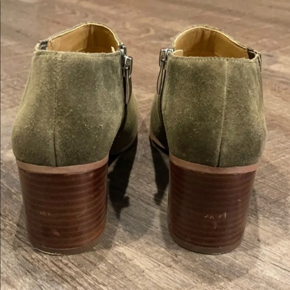 Franco Sarto Dylan Bootie olive Green suede